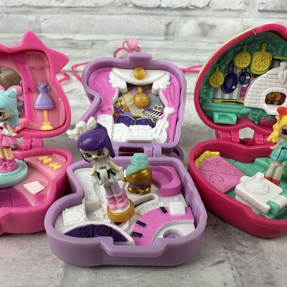 Shopkins Shoppies Lil' Secrets Secret Locket & Playset Lot of 3 - Picture 3 of 6